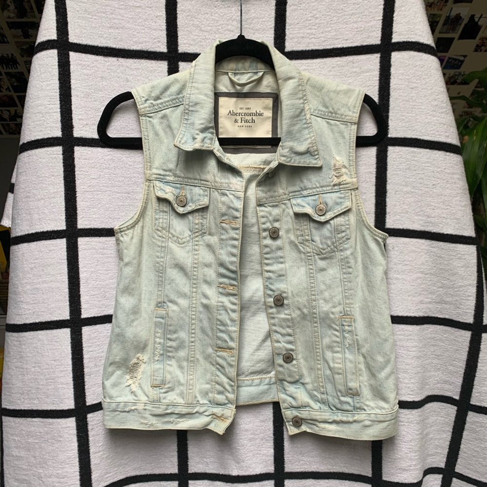 Abercrombie denim vest